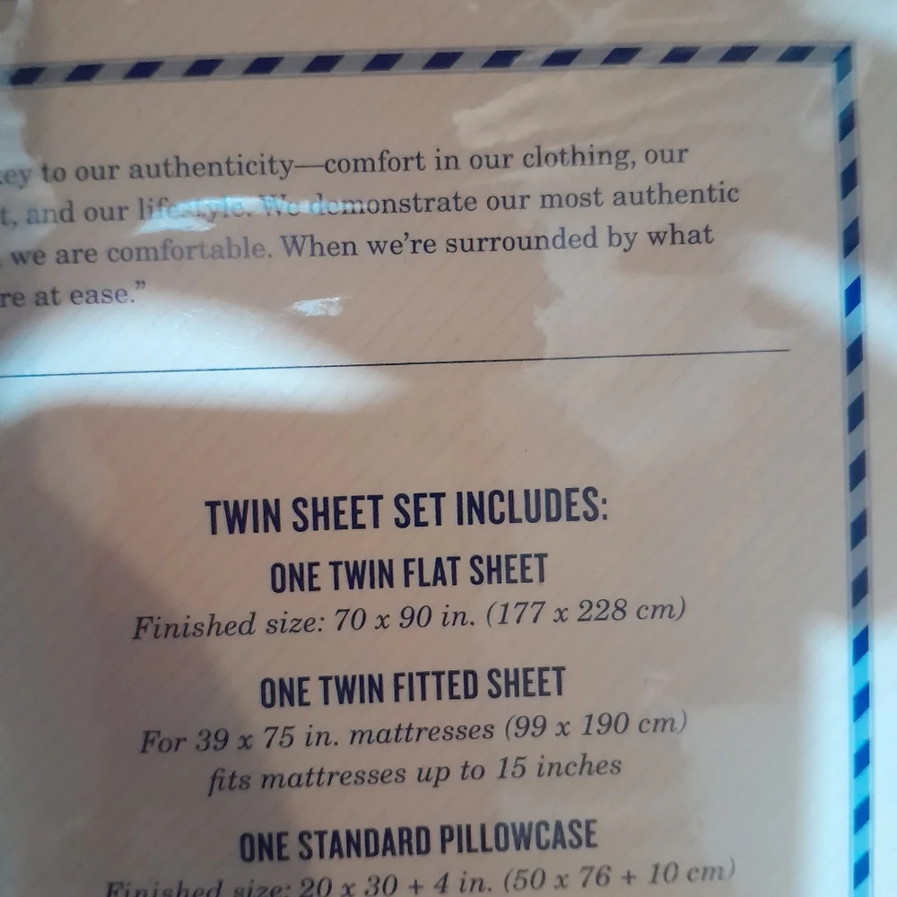 New Southern Tide Skipjack Twin sheet set Yellow